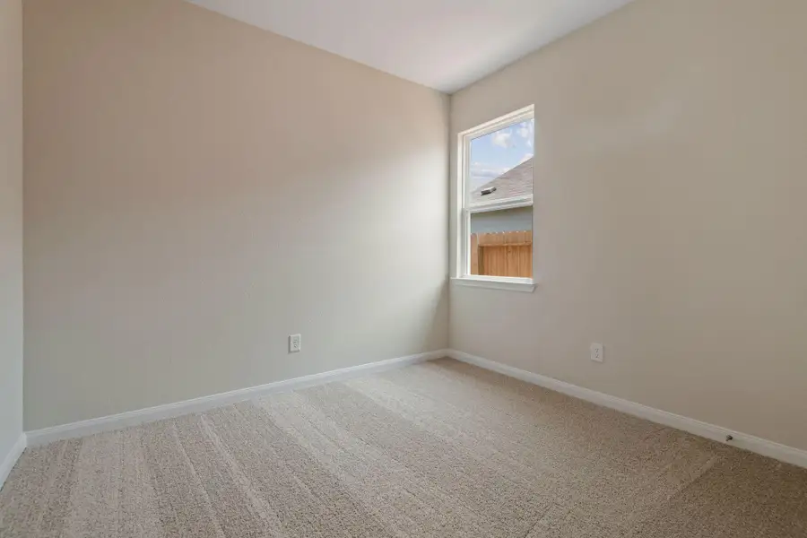 Spacious, unfurnished interior of a new home in Trails at Cochran Ranch, Waller (Image 18). Spacious, unfurnished interior of a new home in Trails at Cochran Ranch, Waller (Image 18).