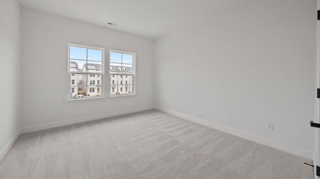 Brentwood Single Family home in River District by DRB Homes in Charlotte NC- Bedroom