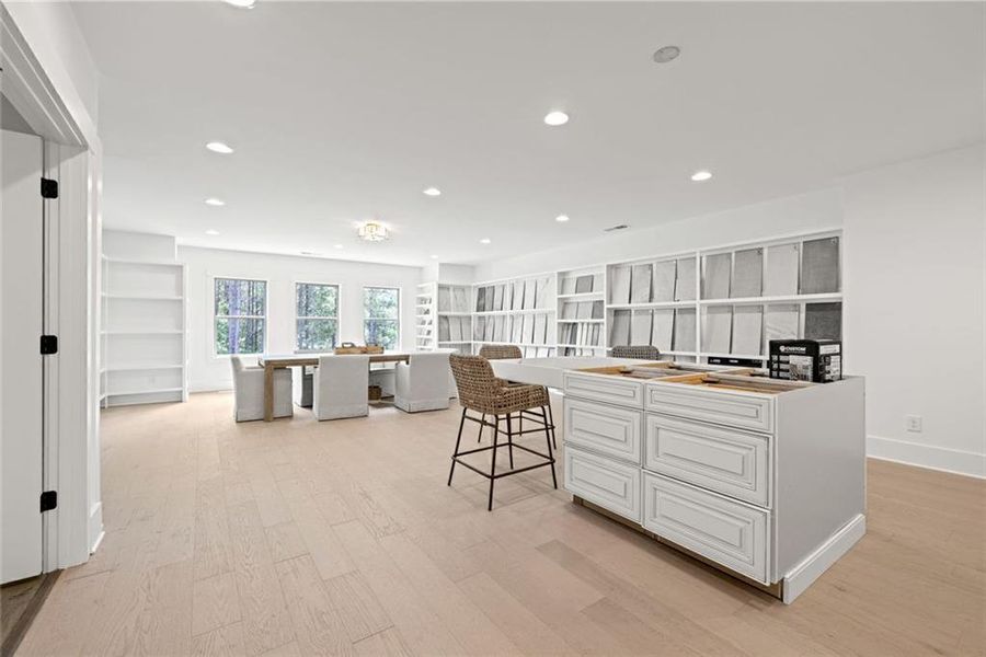 Furnished interior view inside a new home in Soleil Belmont Park, Canton (Image 8).