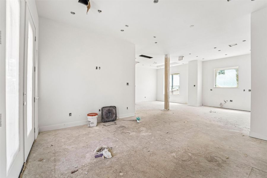 In-progress construction of a new home in , Houston, TX (Image 27).
