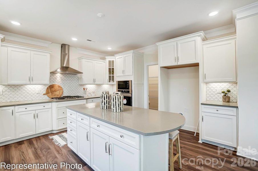 Furnished interior view inside a new home in Enclave at Riverdale, Huntersville (Image 3).