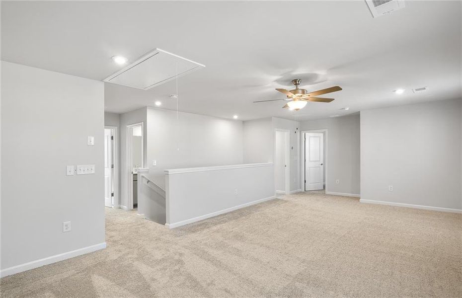 Spacious, unfurnished interior of a new home in Anderson Point, McDonough (Image 16).