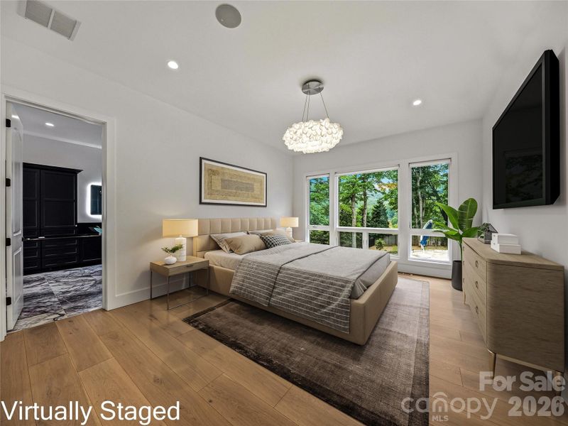Furnished interior view inside a new home in , Arden (Image 11).