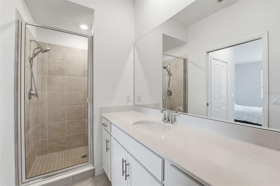 Furnished interior view inside a new home in , Punta Gorda (Image 15).