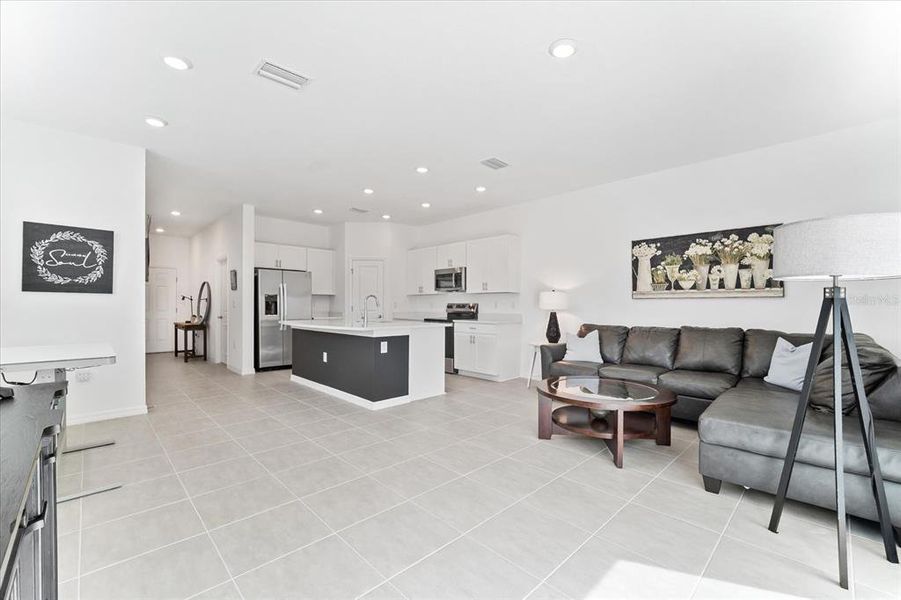 Furnished interior view inside a new home in , Sarasota (Image 12).