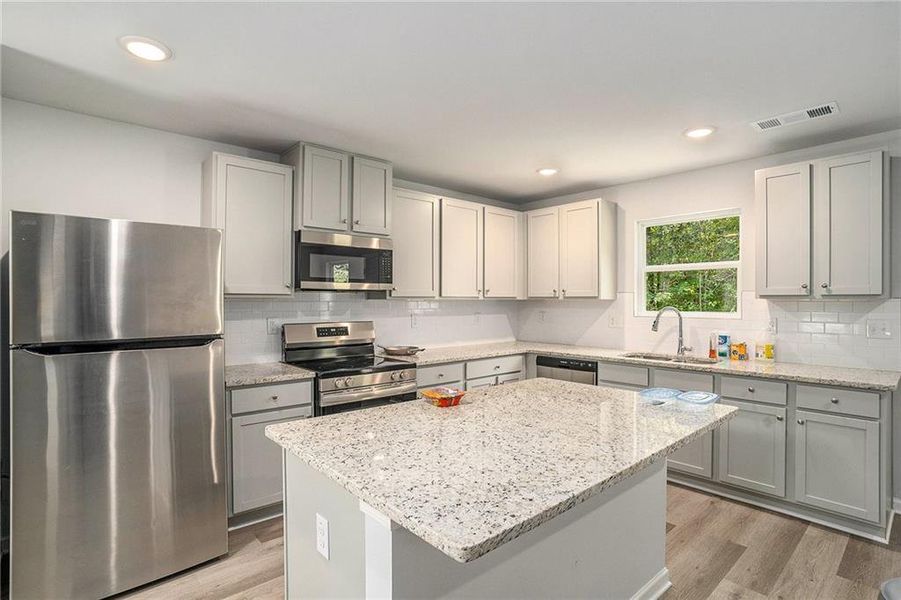 Furnished interior view inside a new home in , Covington (Image 9).