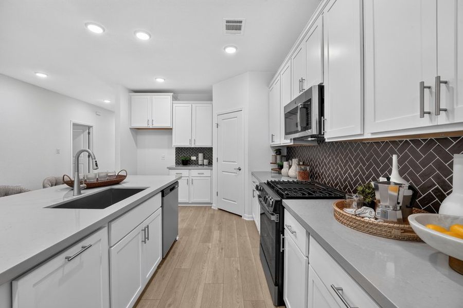 Furnished interior view inside a new home in Lisso, Pflugerville (Image 11).