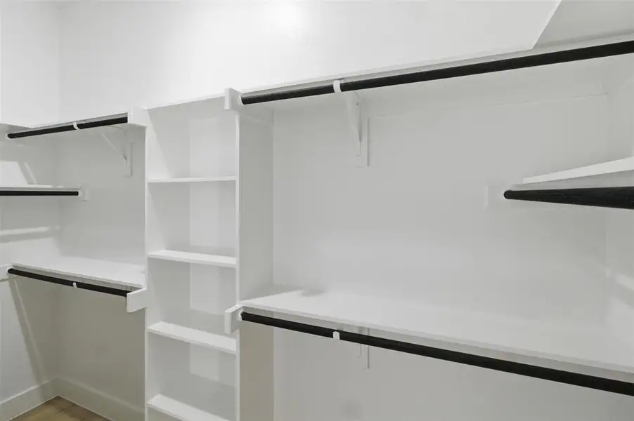View of spacious closet
