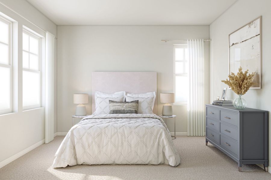 Representative furnished interior of a home built from the 3502 by Tri Pointe Homes in The Aurora Highlands, Aurora (Image 16).