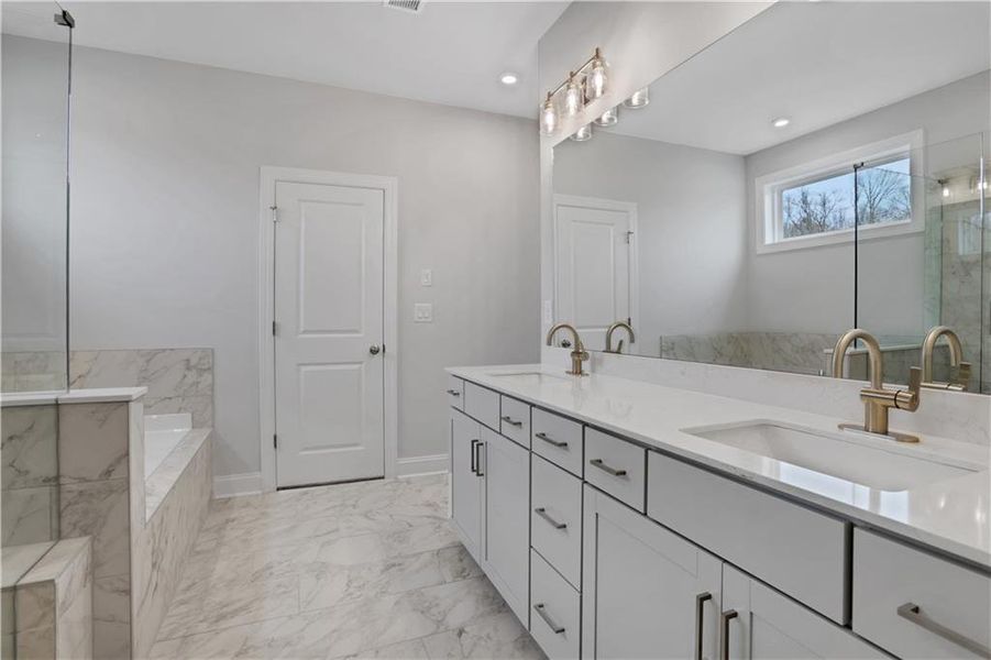 Furnished interior view inside a new home in Acacia, Cumming (Image 7).