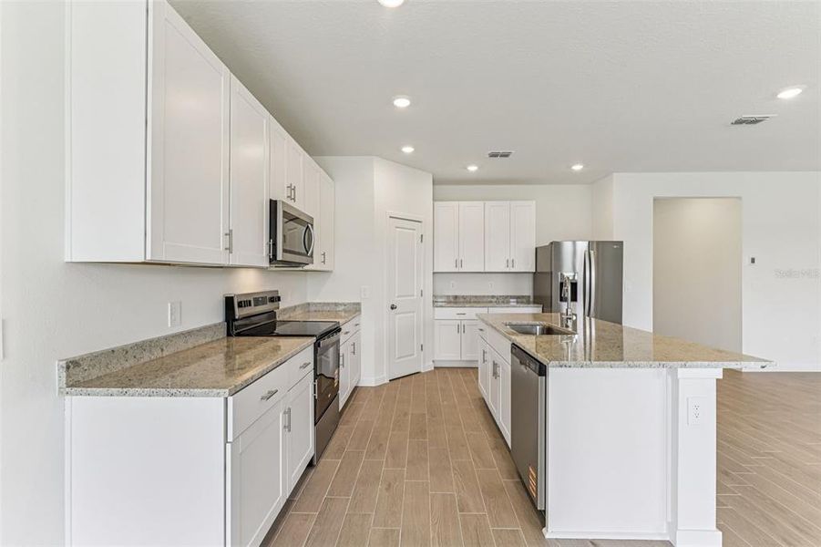 Furnished interior view inside a new home in Colbert Landings, Palm Coast (Image 5).