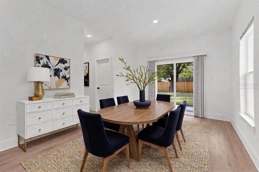 Furnished interior view inside a new home in , Orlando (Image 13).