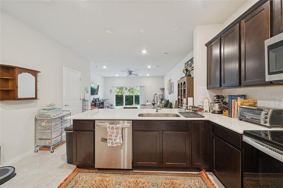 Furnished interior view inside a new home in Cypress Cay, Kissimmee (Image 22).