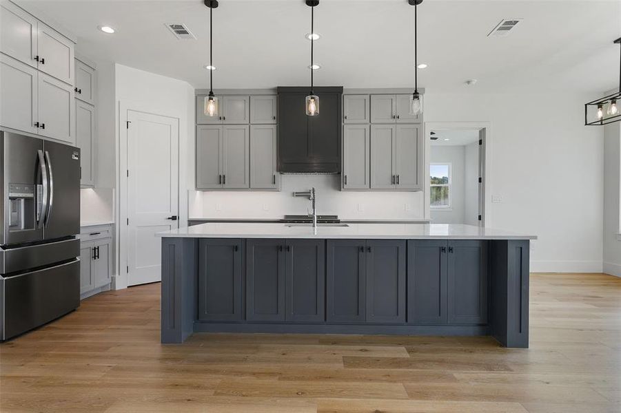 Furnished interior view inside a new home in , Fort Worth (Image 11). Furnished interior view inside a new home in , Fort Worth (Image 11).