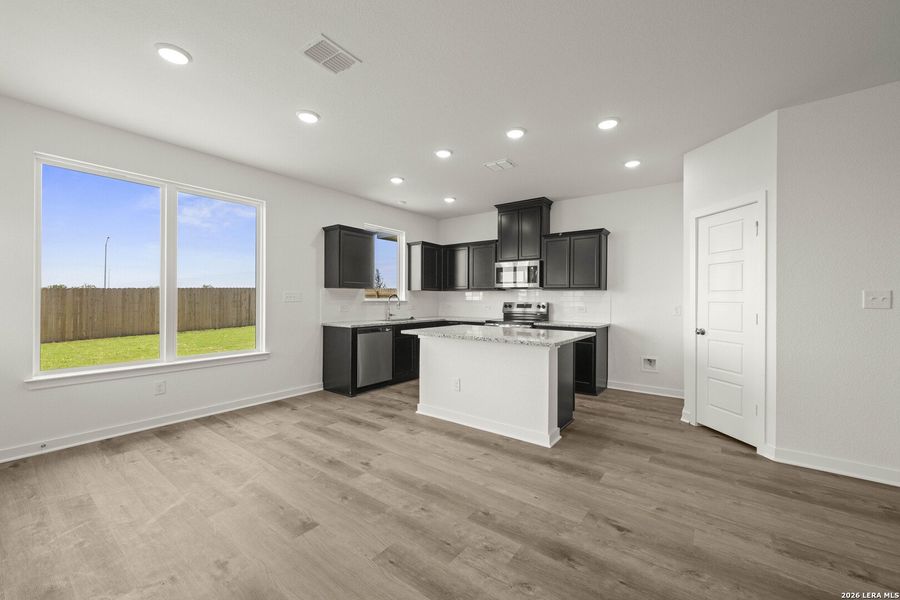 Furnished interior view inside a new home in Arroyo Ranch, Seguin (Image 6).