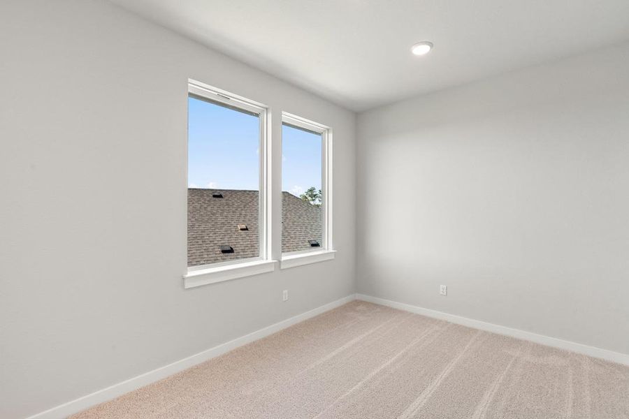 Spacious, unfurnished interior of a new home in Terrace Collection at Heritage, Dripping Springs (Image 16). Spacious, unfurnished interior of a new home in Terrace Collection at Heritage, Dripping Springs (Image 16).