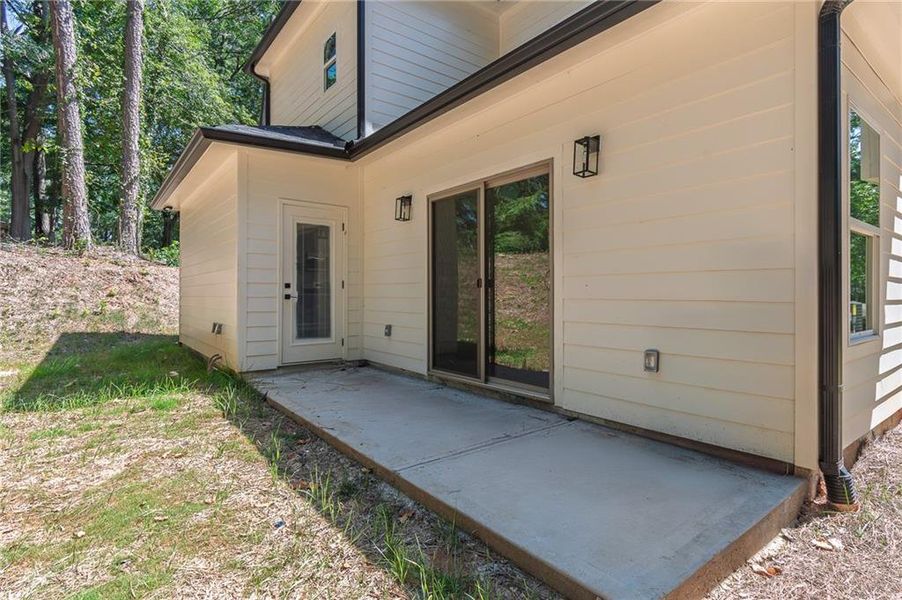 Front exterior of a new home in , Decatur, GA, highlighting curb appeal (Image 19).