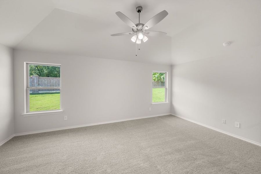 Front exterior of a new home in Stone Eagle, Azle, TX, highlighting curb appeal (Image 27). Front exterior of a new home in Stone Eagle, Azle, TX, highlighting curb appeal (Image 27).