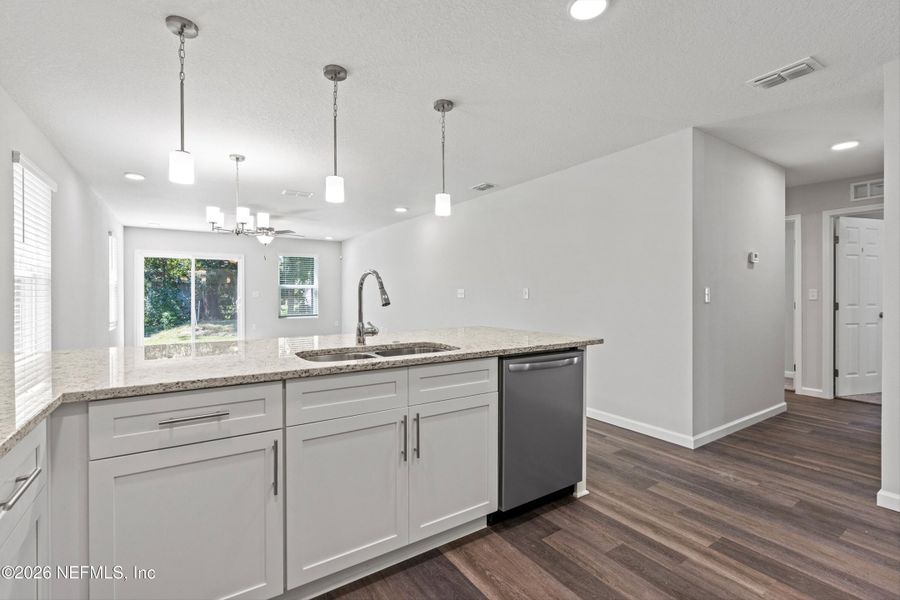 Furnished interior view inside a new home in , Jacksonville (Image 5).