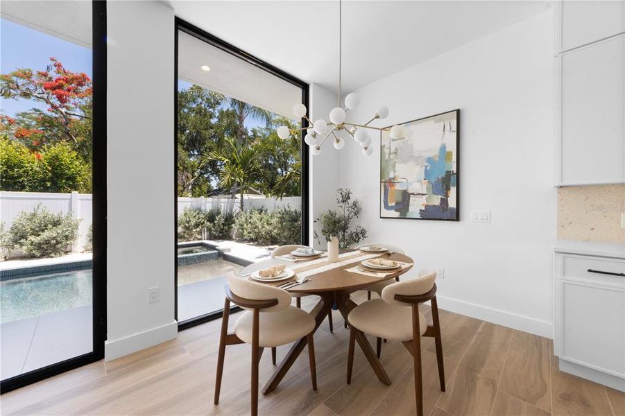 Furnished interior view inside a new home in , Bradenton (Image 39).