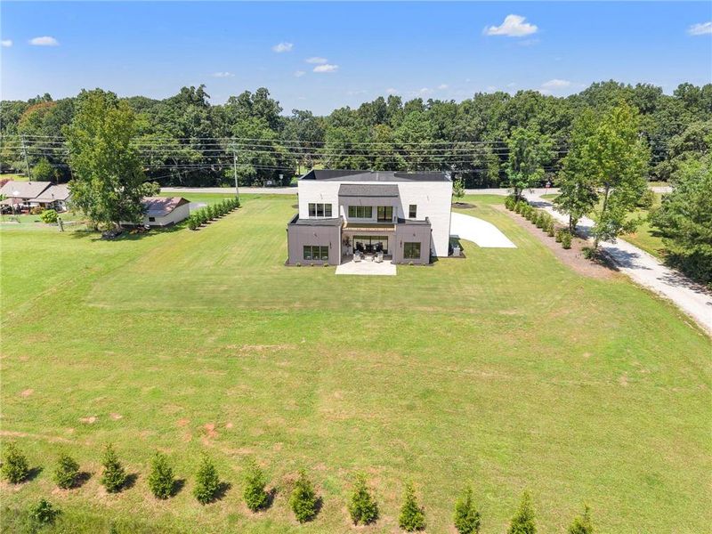 Exterior details and patio area of a home in , McDonough (Image 35).