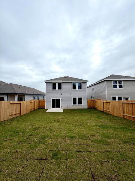 Exterior details and patio area of a home in Chapel Run, Montgomery (Image 2). Exterior details and patio area of a home in Chapel Run, Montgomery (Image 2).