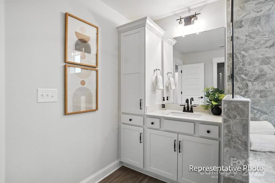 Furnished interior view inside a new home in Ashton Park, Monroe (Image 18).