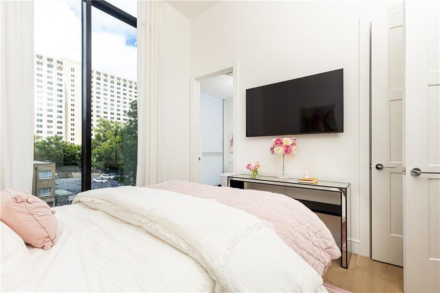 Furnished interior view inside a new home in , Atlanta (Image 11).