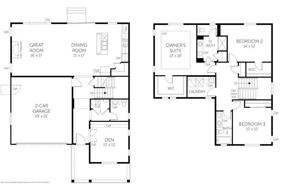 2D floor plan layout of this home in Farmstead, Berthoud, CO (Image 4). 2D floor plan layout of this home in Farmstead, Berthoud, CO (Image 4).