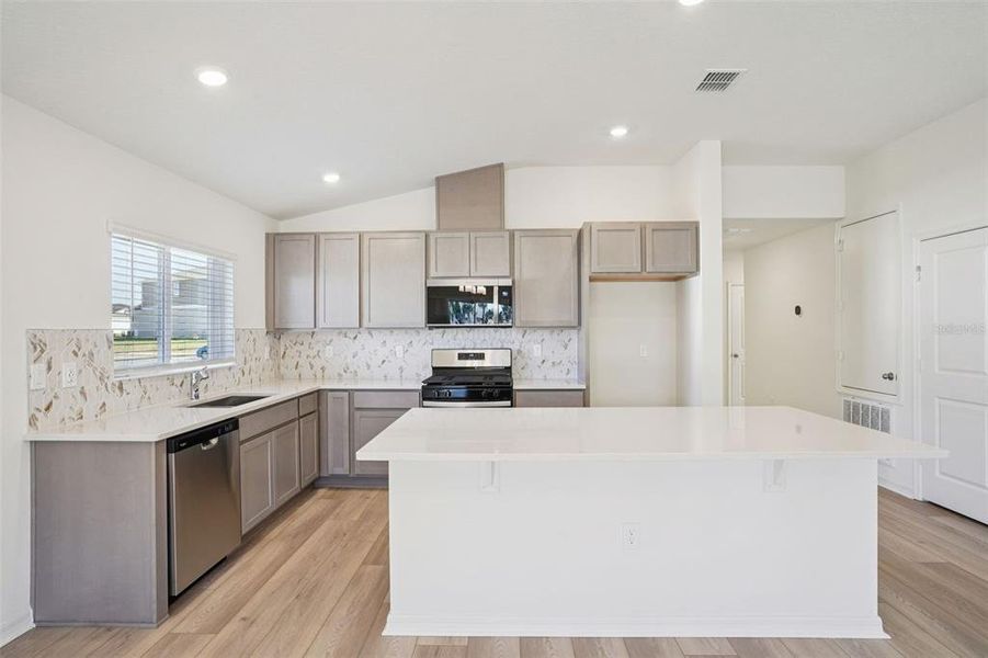 Furnished interior view inside a new home in Silver Lake Estates II, Leesburg (Image 9).