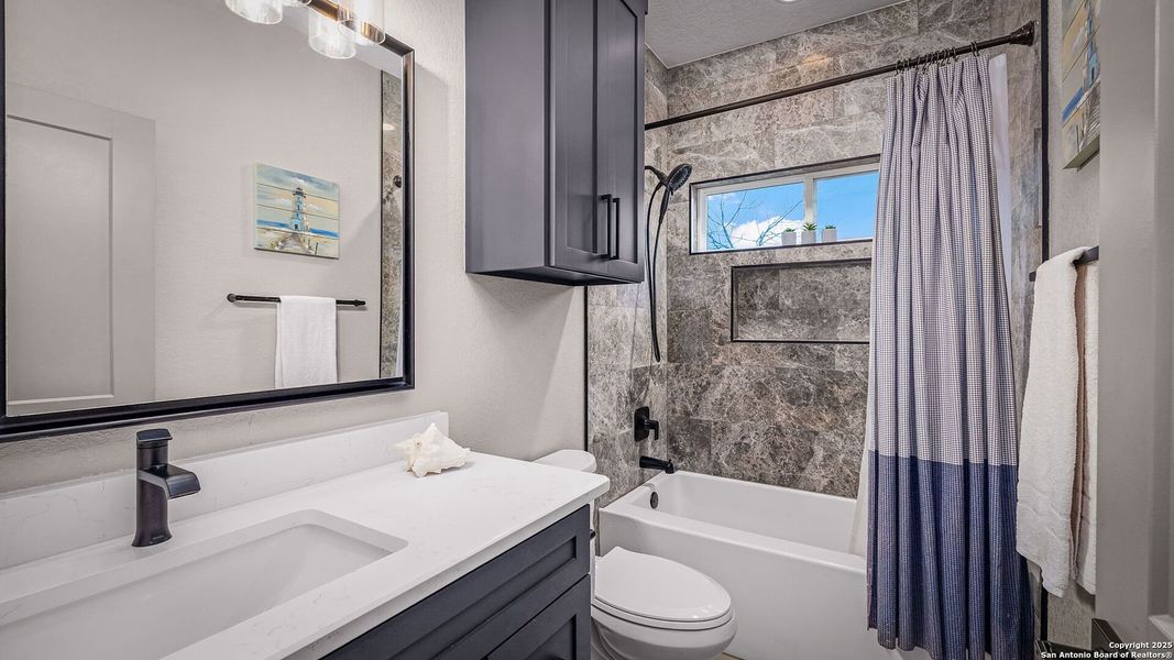 Furnished interior view inside a new home in , Spring Branch (Image 21).