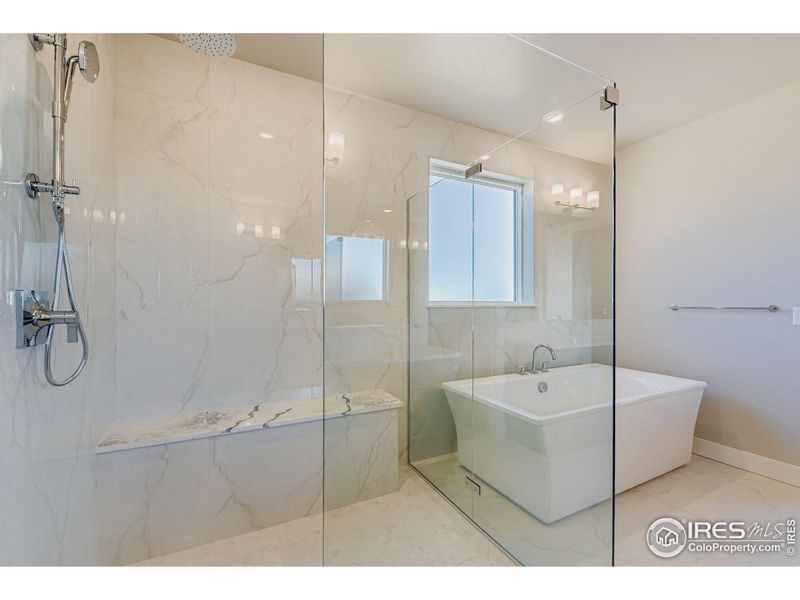 Furnished interior view inside a new home in Baseline, Broomfield (Image 18).