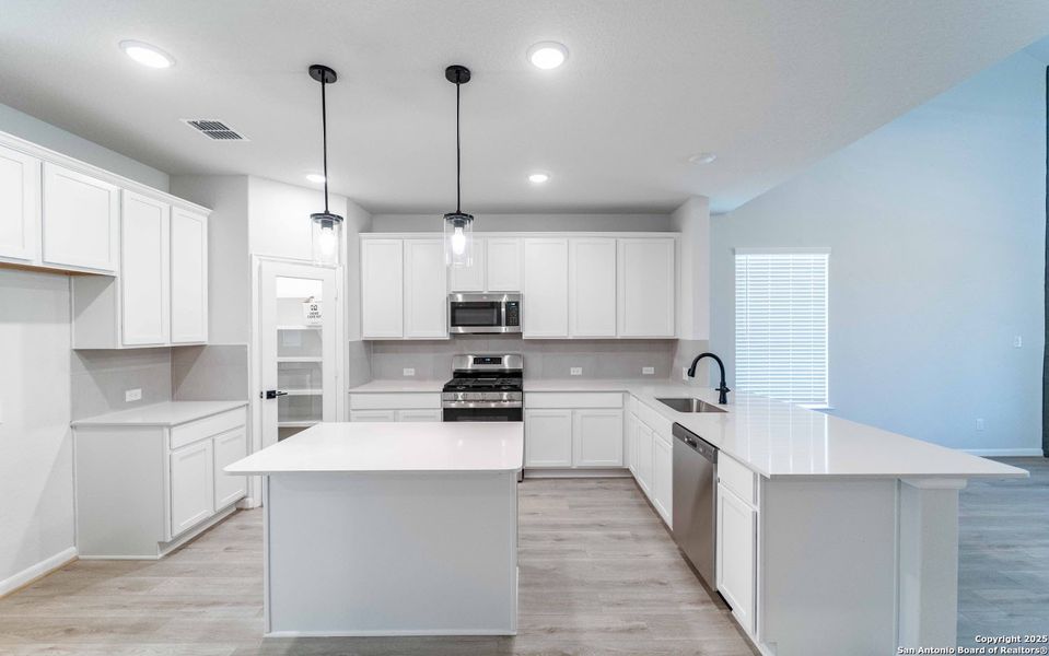 Furnished interior view inside a new home in Arcadia Ridge, San Antonio (Image 2). Furnished interior view inside a new home in Arcadia Ridge, San Antonio (Image 2).