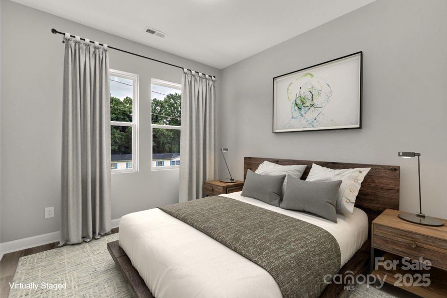 Furnished interior view inside a new home in , Statesville (Image 11).