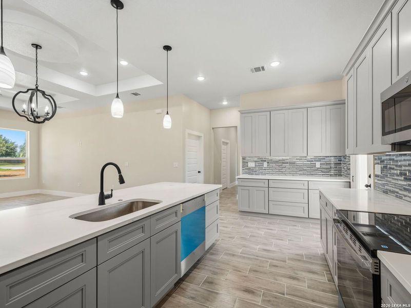 Furnished interior view inside a new home in , Lytle (Image 14).