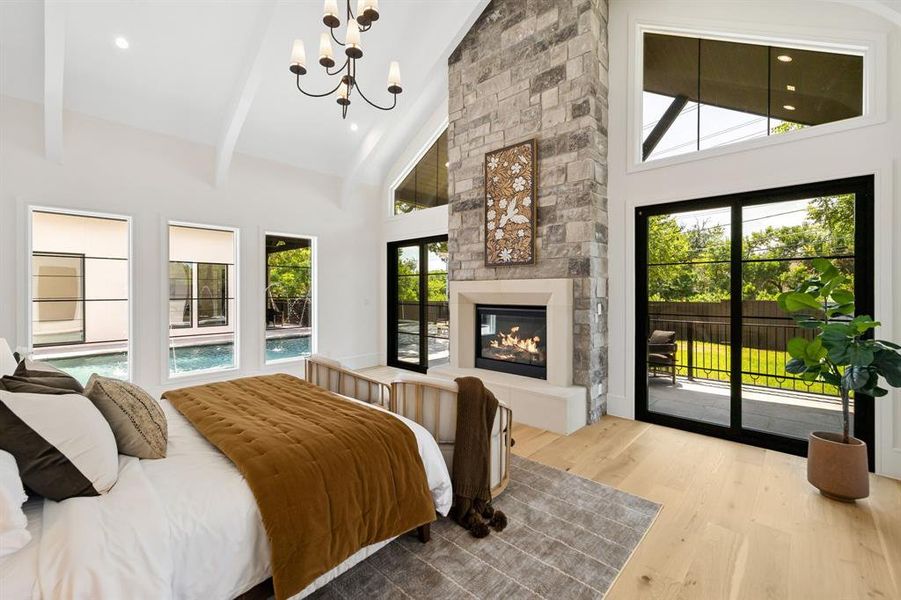 Furnished interior view inside a new home in , Dallas (Image 4).