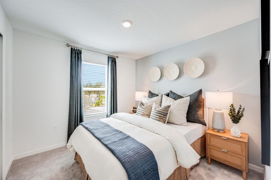 Furnished interior view inside a new home in Palm Wind, Hudson (Image 15). Furnished interior view inside a new home in Palm Wind, Hudson (Image 15).