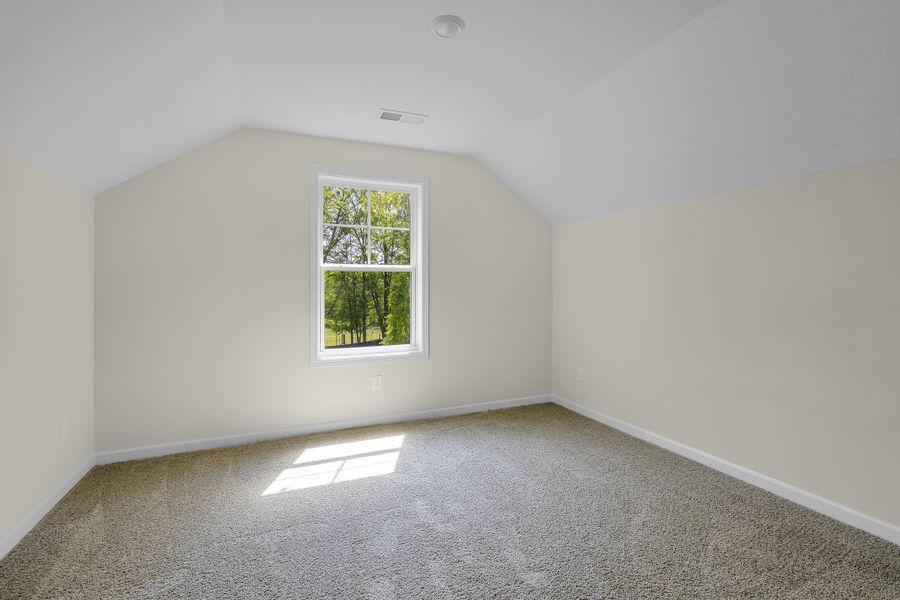 Representative unfurnished interior of a home built from the Glenwood II by Great Southern Homes in Bickley Station, Irmo (Image 21).