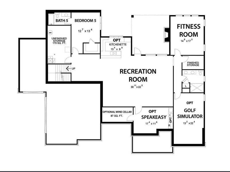 2D floor plan layout of this home in , Waxhaw, NC (Image 5).