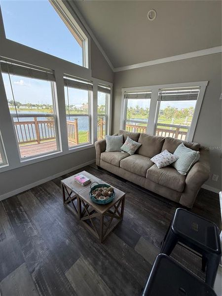 Furnished interior view inside a new home in , Punta Gorda (Image 9). Furnished interior view inside a new home in , Punta Gorda (Image 9).