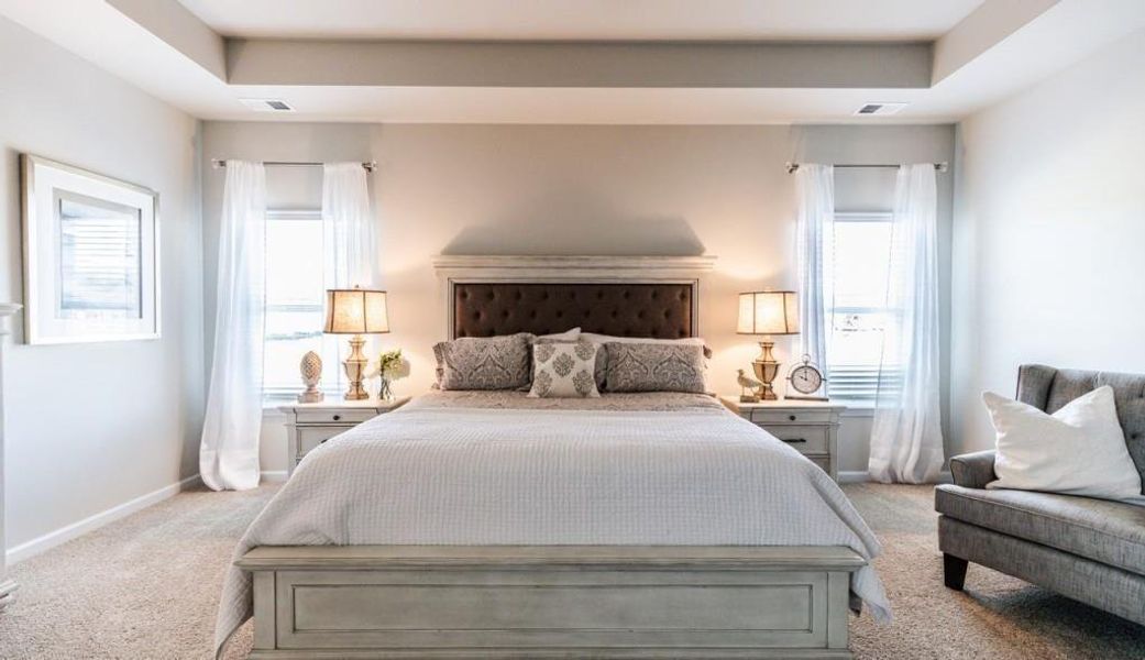 Furnished interior view inside a new home in Saddle Ridge, Calhoun (Image 6).