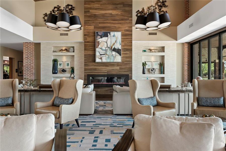 Furnished interior view inside a new home in , Ocala (Image 34).