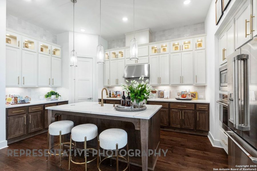 Furnished interior view inside a new home in Meyer Ranch, New Braunfels (Image 13). Furnished interior view inside a new home in Meyer Ranch, New Braunfels (Image 13).