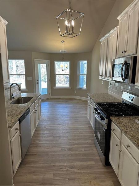 Furnished interior view inside a new home in , Covington (Image 4). Furnished interior view inside a new home in , Covington (Image 4).