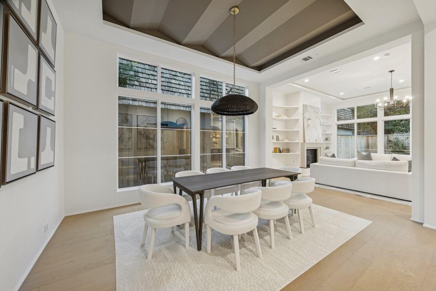 Another view of the Dining Room, which is also located right across from the Bar. Another view of the Dining Room, which is also located right across from the Bar.