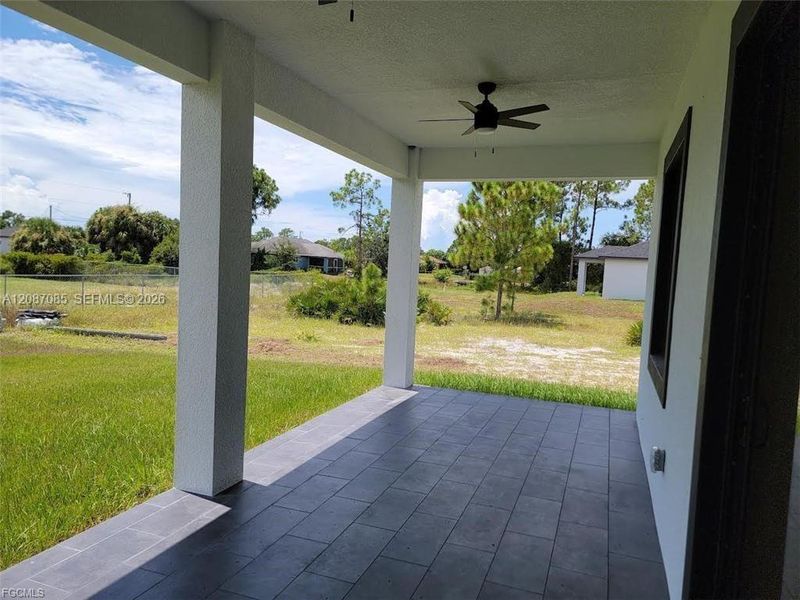 Exterior details and patio area of a home in , Lehigh Acres (Image 31). Exterior details and patio area of a home in , Lehigh Acres (Image 31).