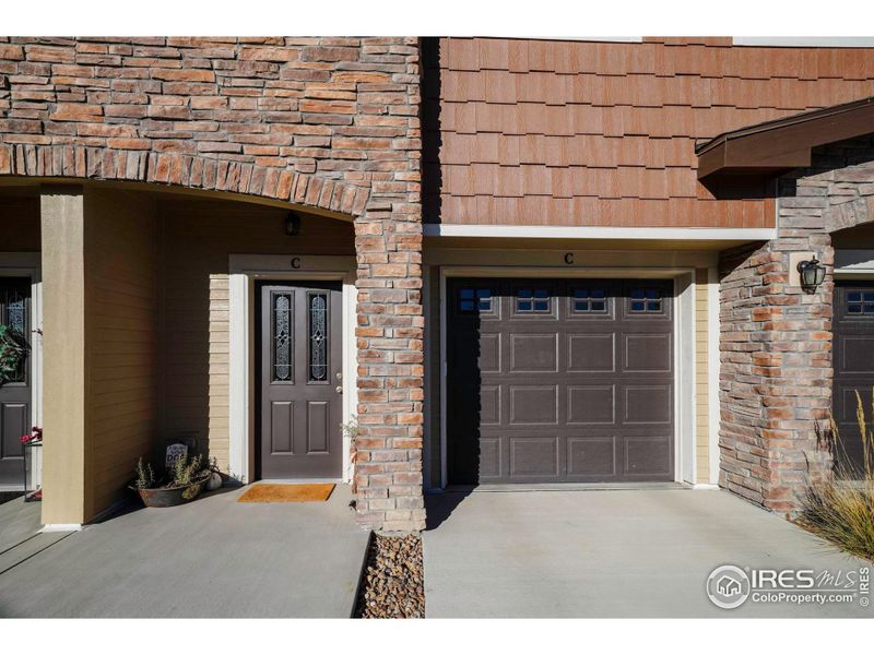 Entry and Garage Entry and Garage