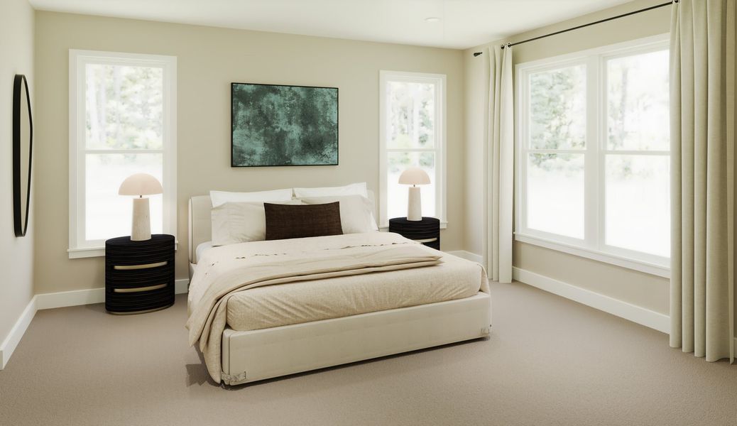 Representative furnished interior of a home built from the Emmett by Fischer Homes in Stonehaven, Hoschton (Image 7). Representative furnished interior of a home built from the Emmett by Fischer Homes in Stonehaven, Hoschton (Image 7).