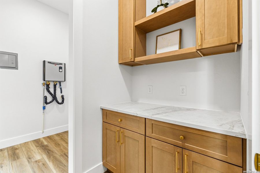 Furnished interior view inside a new home in , San Antonio (Image 14).