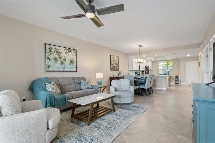 Furnished interior view inside a new home in , Venice (Image 5). Furnished interior view inside a new home in , Venice (Image 5).